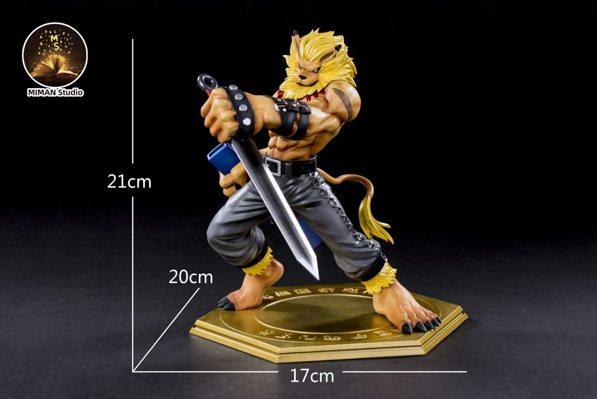 デジモン MIMAN-STUDIO レオモン フィギュア MIMAN Studio Leomon レオモン 1/6 Resin Model Painted Statue