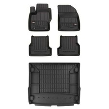Frogum Pro-Line Satz Gummifu&szlig;matten und Kofferraummatten f&uuml;r Ford Focus II 2004-
