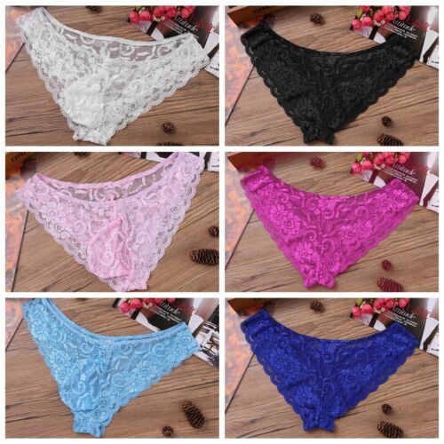 US Men Lingerie Sissy Pouch Panties Thong Underwear Bikini Brief Underpants Sexy eBay