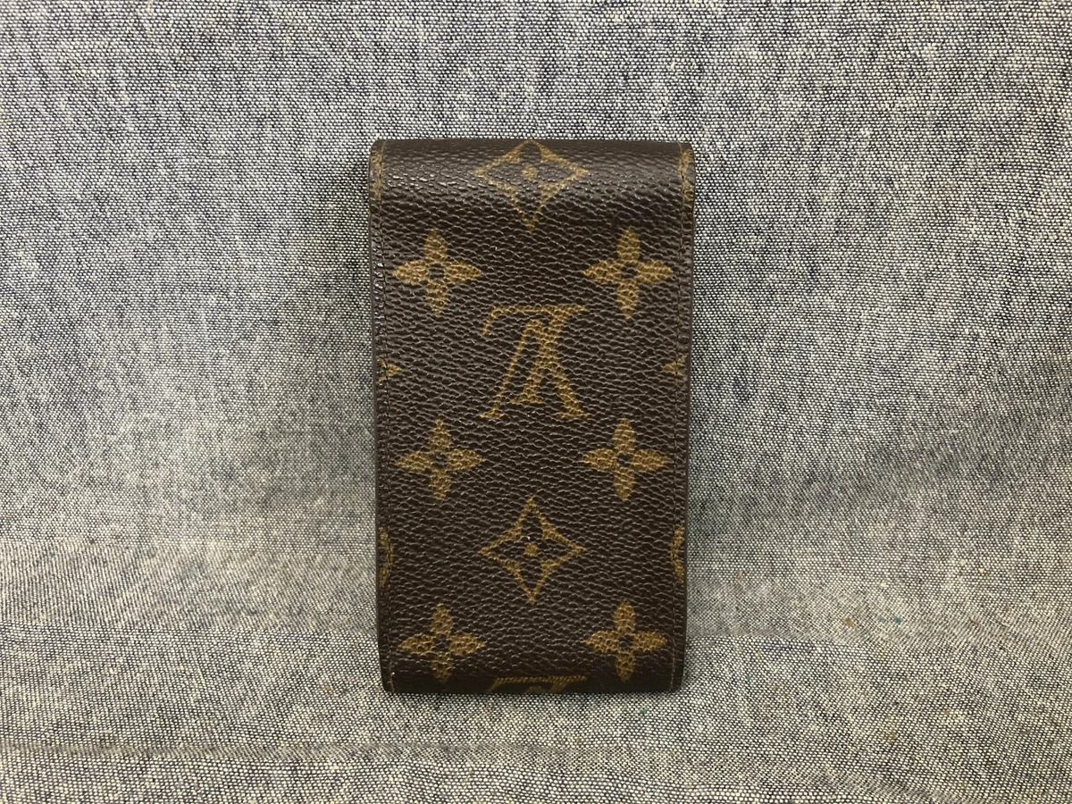 Auth LOUIS VUITTON Etui Cigarette Case 2 Monogram & Damier 3 set