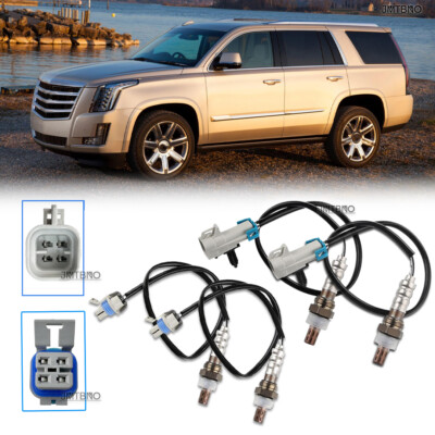 Set of 4 Upstream&Downstream Oxygen Sensor For Cadillac Escalade 2008-2014 6.2L