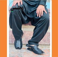 Hand made pure leather medicated sole charsada chappal