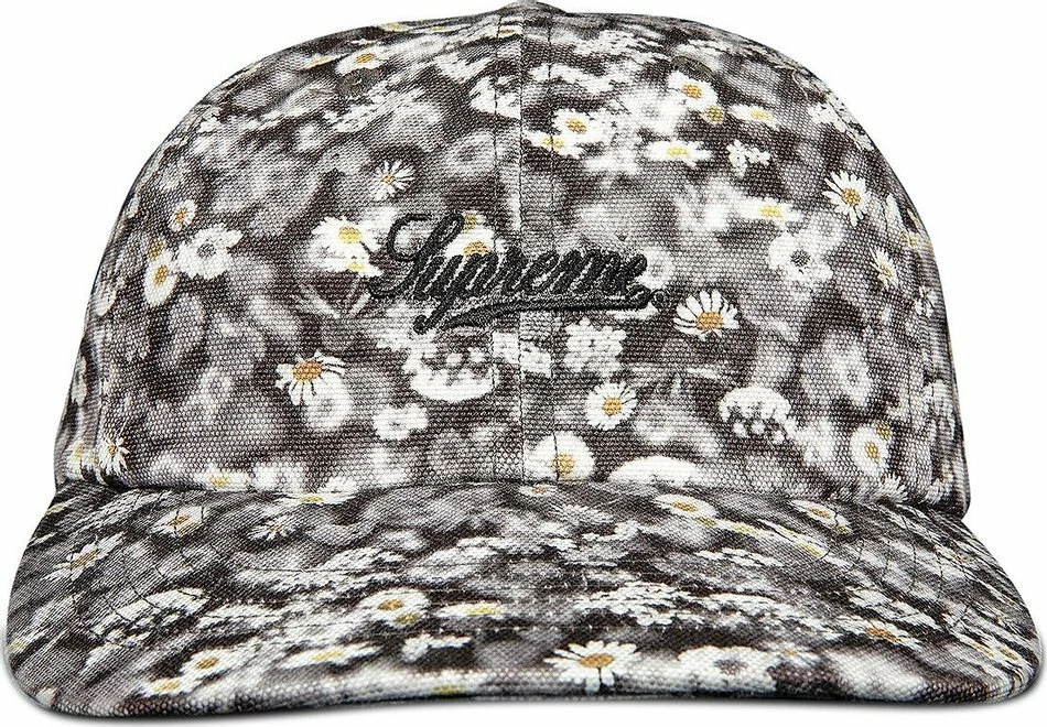 2021 Supreme Liberty Floral 6-Panel 'Black' Hat