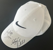 BROOKS KOEPKA ALEX NOREN +1 SIGNED AUTOGRAPH BRAND NEW NIKE GOLF HAT w/PROOF
