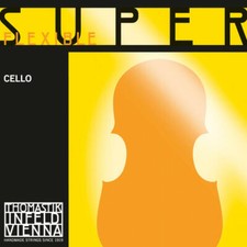 Thomastik Infeld SuperFlexible Cello Strings 4/4 set of 4. 31 Medium