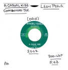 LEON PEELS A CASUAL KISS / COTTON HEAD JOE. U.S.ORIG 1964 DOO-WOP/R&B 7". N/MINT