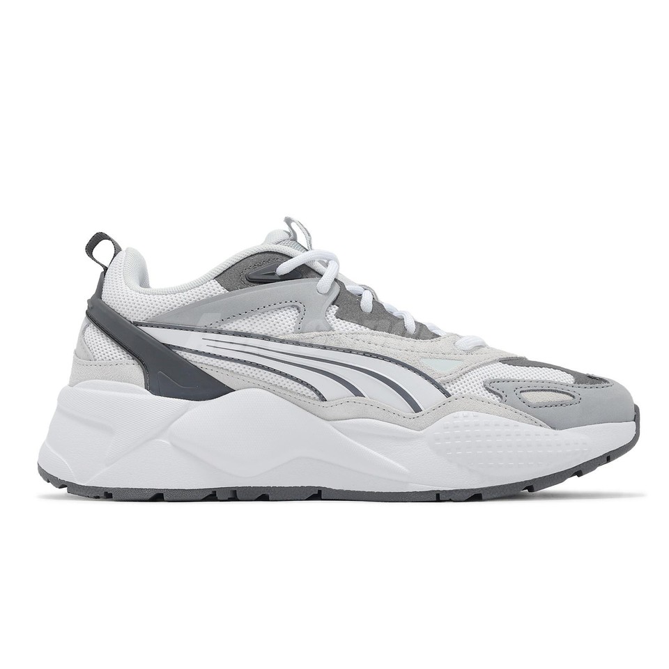 Puma RS-X Efekt PRM White Grey Men Unisex Casual Lifestyle Shoes 390776 ...