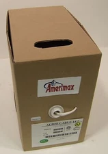 14/2 14 AWG Gauge PURE COPPER CL3 In-Wall Speaker Wire Audio Cable White - 500FT