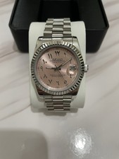 Seiko Mods NH35A Automatic Mechanical Movement Arabic Dial 36mm Watch