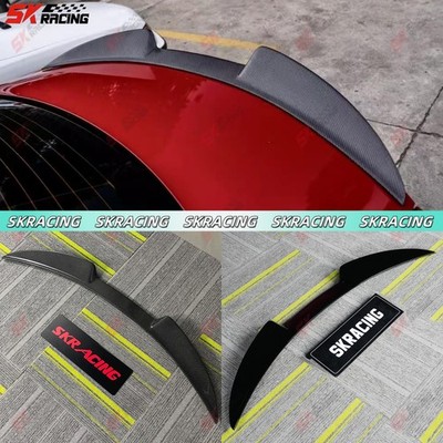Carbon Fiber/Unpainted FRP Rear Trunk Spoiler Wing Fits Alfa Romeo Giulia 2017+
