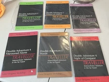 1981- GW Traveller Double Adventure 1-6 /Sci-Fi Adventure RPG - VG+ 🔥👀