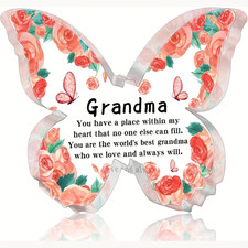 Unique Gifts for Grandma Butterfly Themed Grandparents Gift Best Birthday Presen