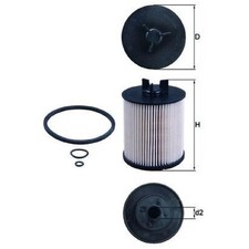 Kraftstofffilter für Audi A2 8Z0 | 24590215