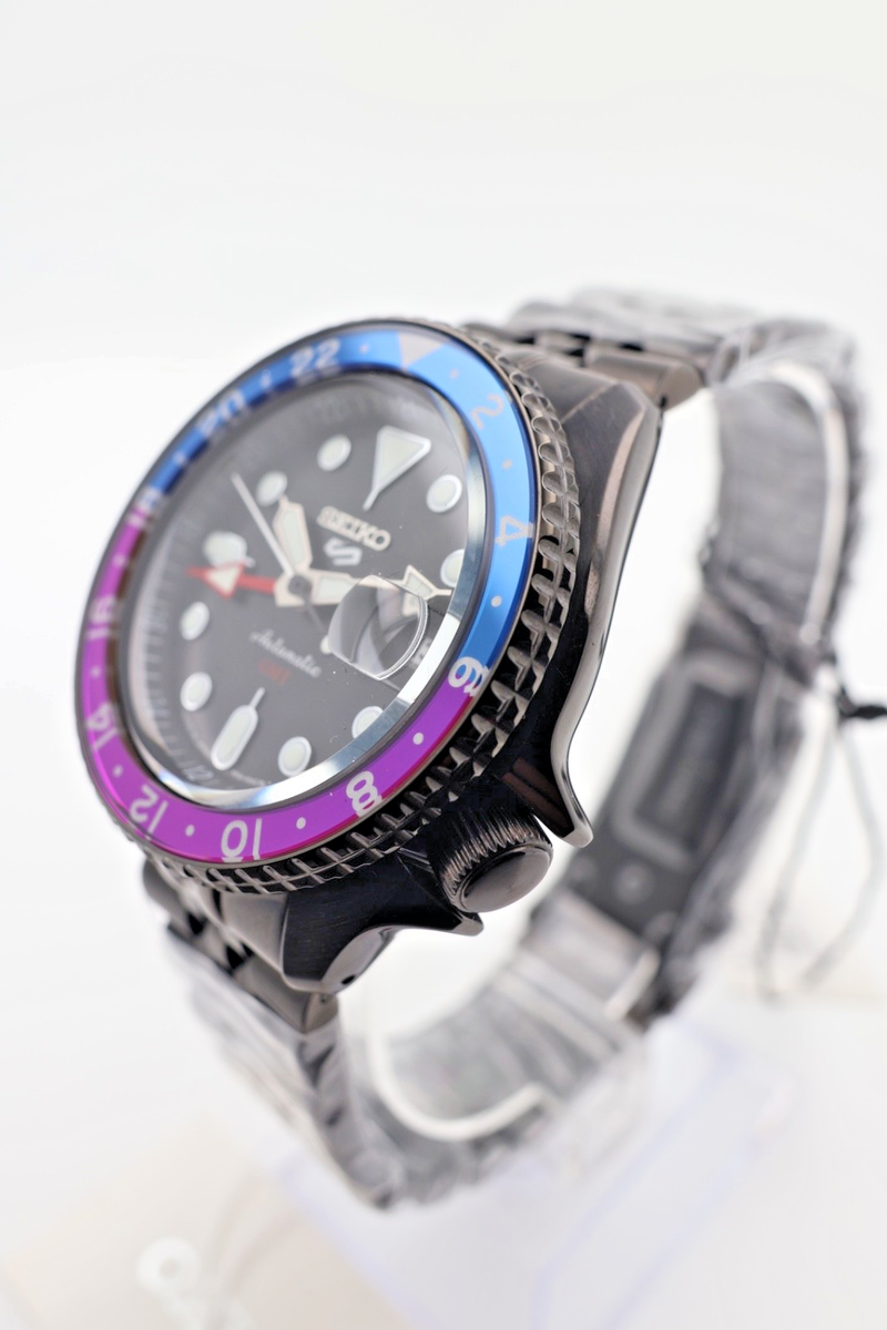 Seiko 5 Sports Men's Black Watch - SSK027K1 for sale online | eBay