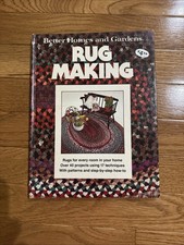 Better Homes and Gardens Rug Making Book with Patterns & Instructions