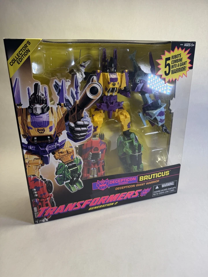 Juego de figuras de acción Transformers G2 Bruticus - Nuevo precintado  Foto 2 de 4