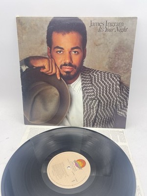 James Ingram -  It's Your Night 1983 Vinyl LP with Original Inner Sleeve - EX/VG
