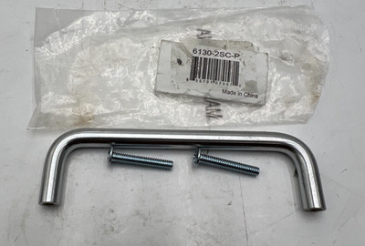 (QTY 20) Berenson 6130-2SC-P Wire Pull Model 4'' CC Satin Chrome Steel Cabinet