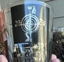 Vintage MCM “Kingdom Of The Sea” Adventure Double Old Fashioned Rocks Glass 8oz