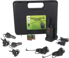 Stabo freecomm 700 Funkkoffer  10 Km Funkgeräte Set Walkie Talkie  inkl. Zubehör
