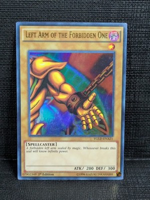 Left Arm of the Forbidden One - 1st Ultra - YGLD-ENA21 - Yu-Gi-Oh LP
