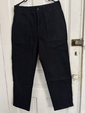 Engineered Garments Black Cotton Fatigue Pant...