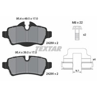 Textar BremsbeläGe Bremsbelegsatz Hinten System Lucas FüR Mini Mini