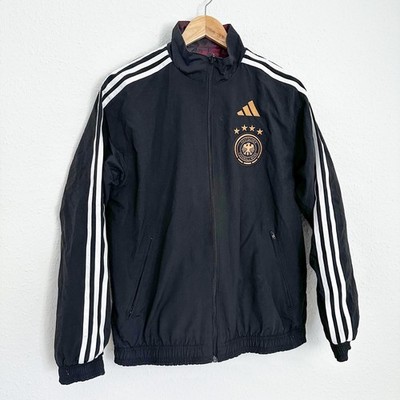 Adidas DFB Deutschland Wendjacke Trainingsjacke Anthem 2022/23 Schwarz M