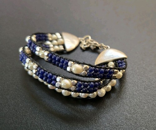 Lucky Brand Bohemian Freshwater Pearl Bracelet - Picture 2 of 5