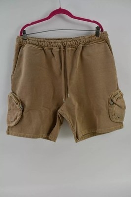 Trapstar Mens Construct Hyperdrive Shorts Iced Coffee Size 2XL