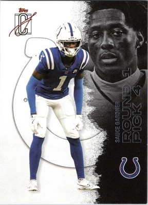 2025 Topps Signature Class Football - Sauce Gardner #91 Colts