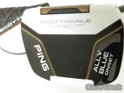 PING Scottsdale TEC Ally Blue Onset Mallet Putter Black Dot 37.75" +Cover  NICE
