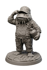 Slough Folk Resin Mini D&D 3D Printed Fantasy Horror  TTRPG Miniature 32mm X2
