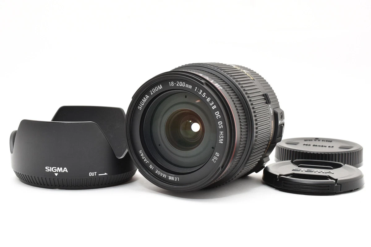 Sigma DC 18-200mm Focal Camera Lenses for sale | eBay