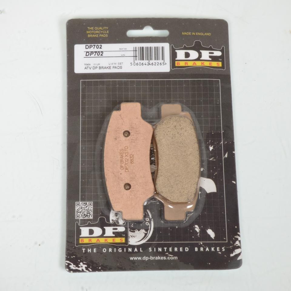 Plaquette de frein DP Brakes performance et metal fritte pour SSV CF Moto 800 Zforce