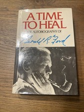 GERALD FORD Autographed Signed Book A TIME TO HEAL US President