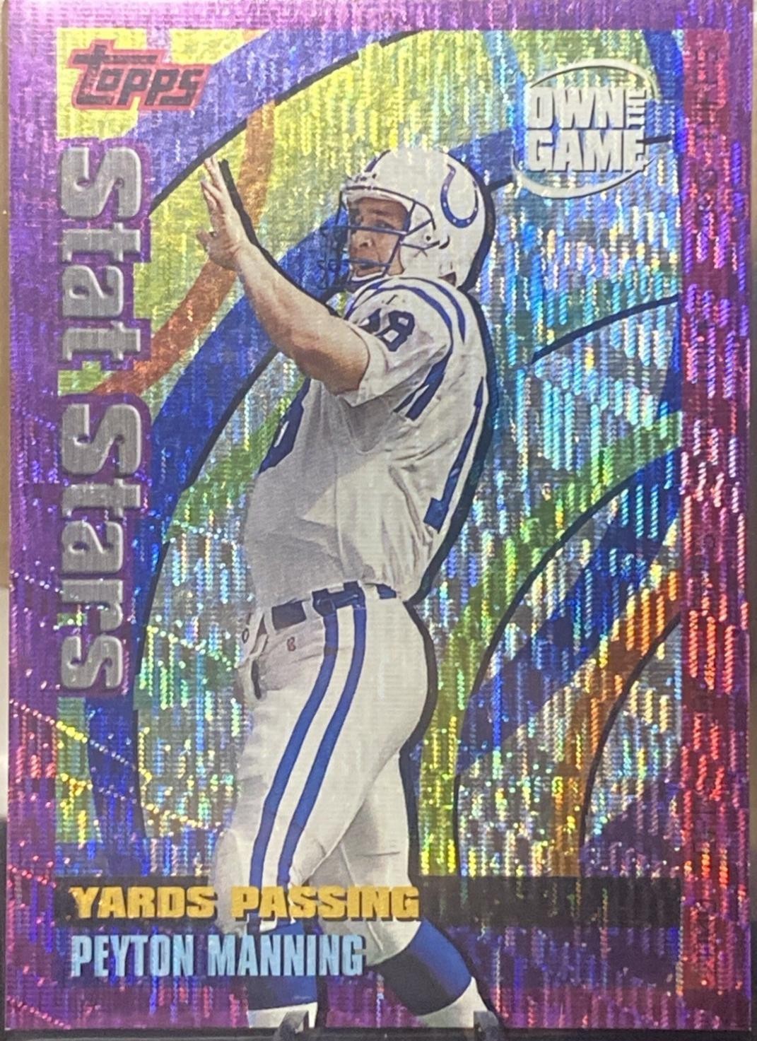 2000 Topps Chrome - Own the Game Peyton Manning #OTG3