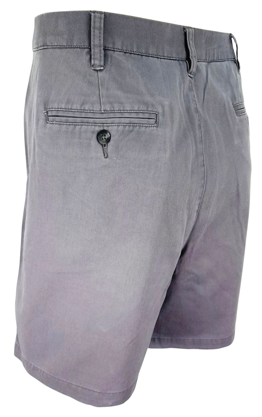 CROFT & BARROW Mens Grey EVENING CHINO SHORTS Khakis Flat - Waist 38" - RRP £54 image 2