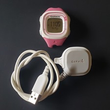Garmin Forerunner 10 Orologio GPS Rosa e Caricatore Ha Bisogno di Cinturino Nuovo AAA
