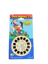 Disney Goof Troop View-Master 3 Reel Set 1993 Tyco Vintage 3D Reels New Sealed