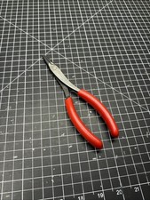Snap-on Needle Nose Pliers Red Soft Grip Handle  E760CG