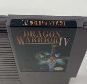 Dragon Warrior IV 4 Nintendo Entertainment System NES, 1990 Authentic  Nice Cond