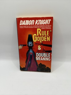 Rule Golden and Double Meaning by Damon Knight (1991, Mass Market) FREE SHIPPING