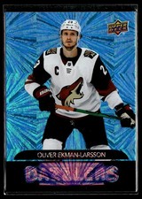 2020-21 Upper Deck Series 2 Dazzlers Blue #DZ-52 Oliver Ekman-Larsson
