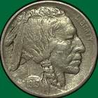 1913-D Type 1 Raised Ground Buffalo Nickel Choice Extremely Fine XF+ Coin #36969