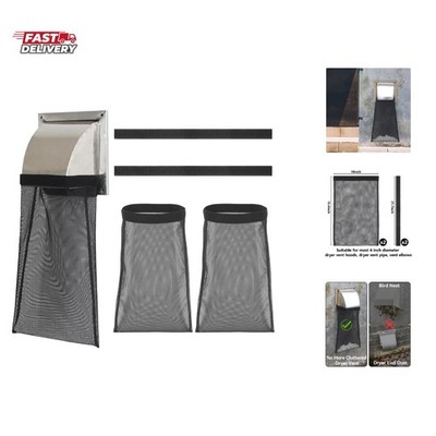 2 Pcs Dryer Lint Catcher, Dryer Vent Lint Trap, Dust Bag Lint Bag Outdoor Dry...