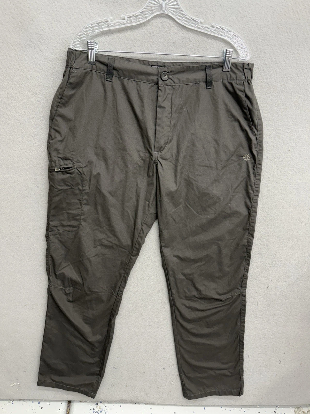 Craghoppers Trousers Mens W36 L34 Gray Outdoor Hiking Travel Walking Stretch