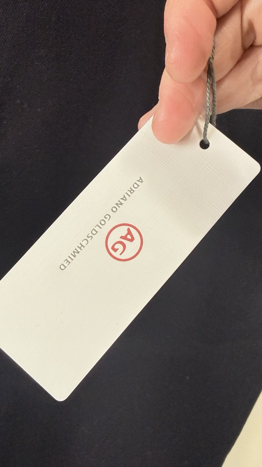 AG Adriano Goldschmied The Stilt Cigarette Leg Black Jeans Womens Size 32R NWT thumbnail 6