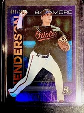 Gunnar Henderson 2020 Bowman Platinum Top Prospects Purple /250 #TOP-70 Orioles