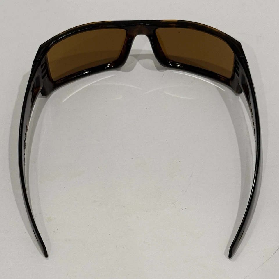 Y2K Oakley Gascan S Pequeño Marco Tortuga Marrón Lente Bronce Iconos Dorados 03-557 Foto 3 de 4